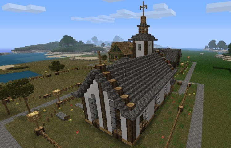 Minecraft church 1