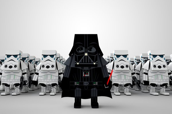 Paper Star Wars Figures by Momot