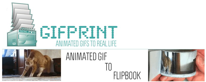 Easily Convert Animated GIFs to Printed Flipbooks
