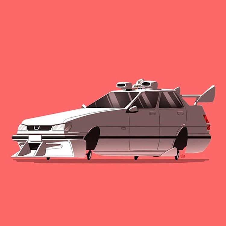 Greatest Rides Illustrated Vehicles Collection 7