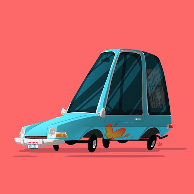 Greatest Rides Illustrated Vehicles Collection 9