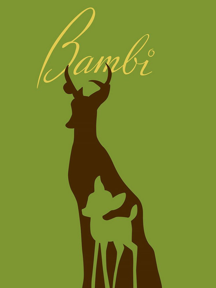 bambi_poster_by_citronvert79-d3avdxk