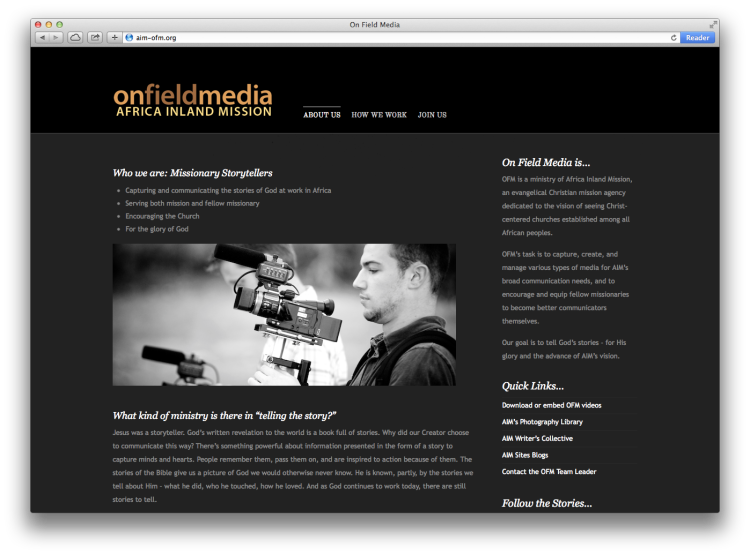 On Field Media - Screenshot