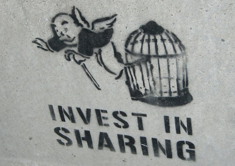 invest in sharing - monopoly guy