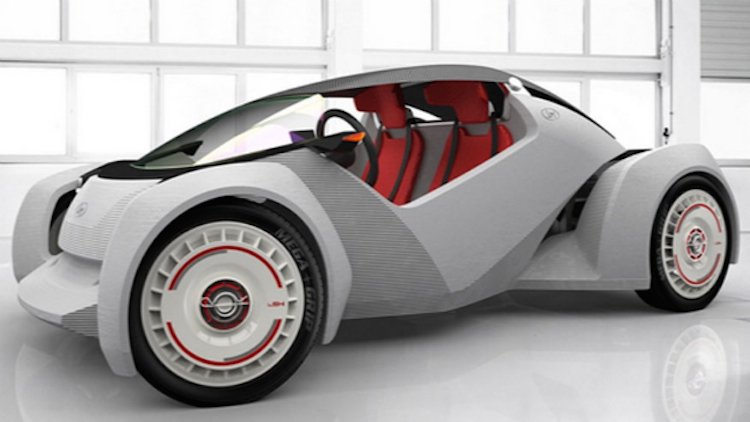 World’s First 3D Printed Car