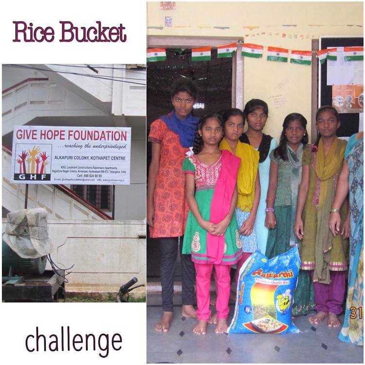 Rice Bucket Challenge 1