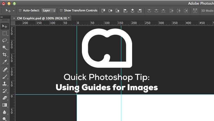 Quick Photoshop Tip: Using Guides for Images [Video]