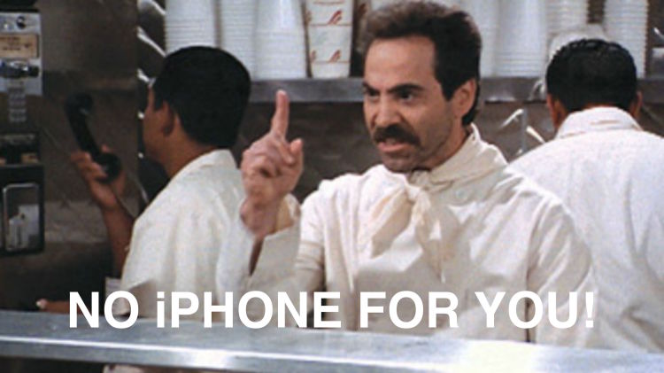 No iPhone For You - Image