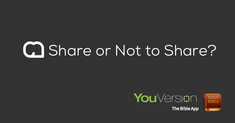 Do You Share Your Completed YouVersion Reading Plans?
