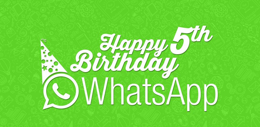 WhatsApp Turns 5-Years Old [Infographic]