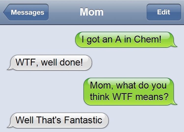 Parents and Texting [Humor]