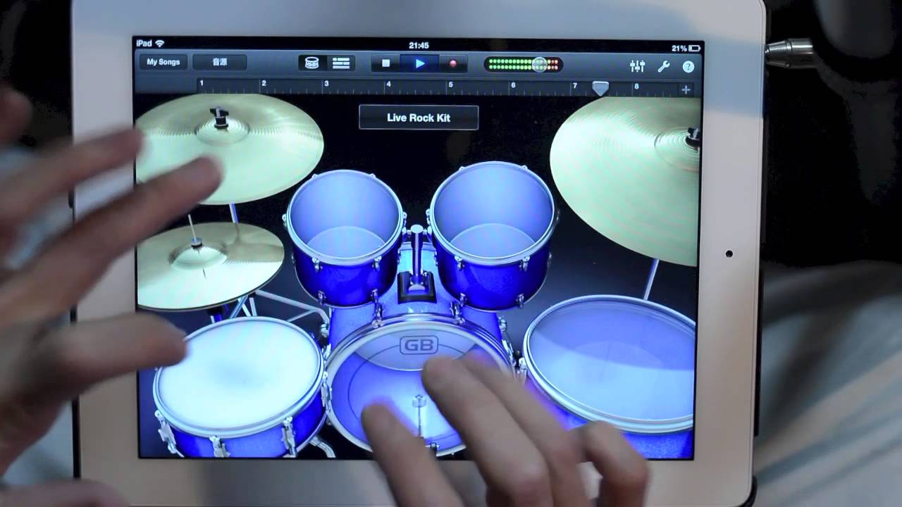 An #EPIC iPad Drum Solo [Video]