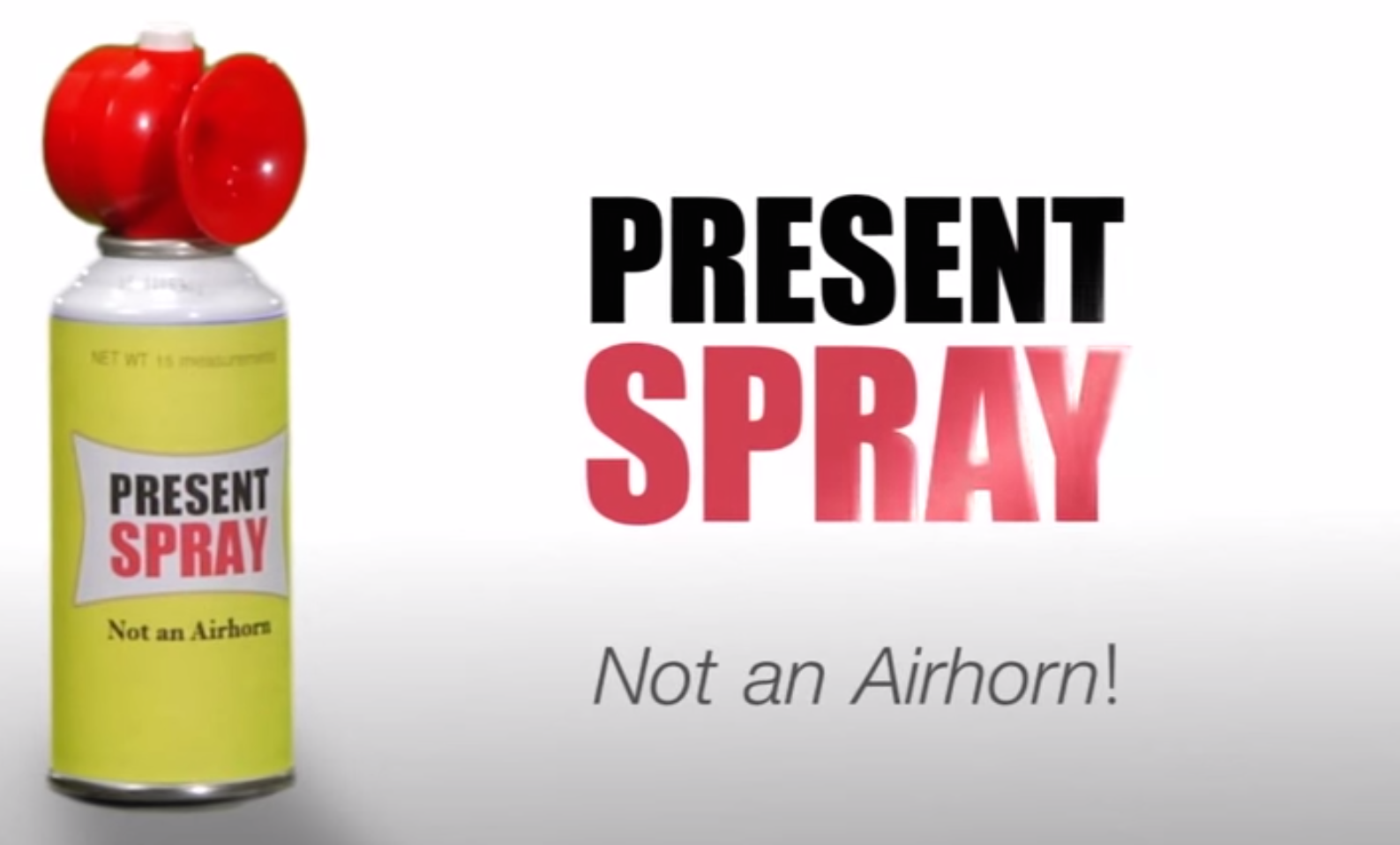 Present Spray [Video]