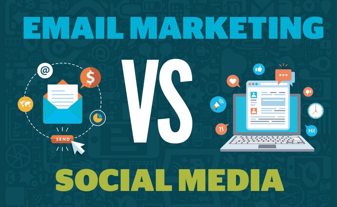 Email Marketing vs Social Media [Infographic]