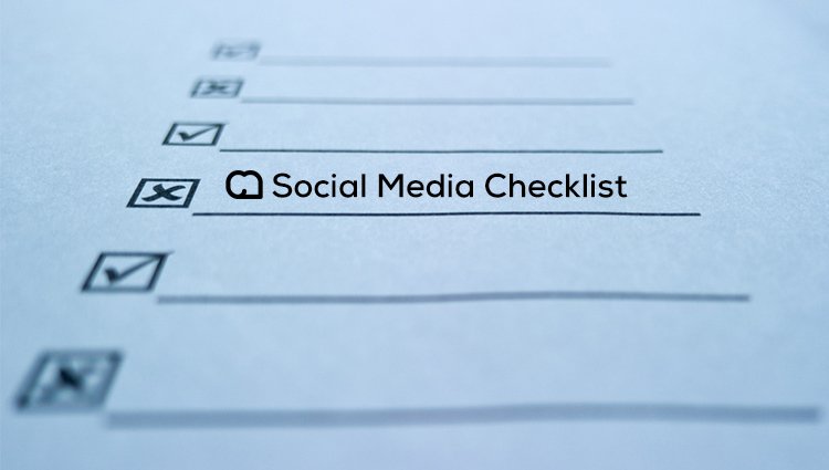 Sensible Social Media Checklist [Infographic]