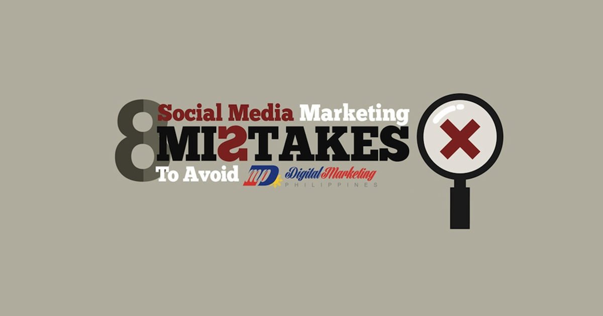 8 Social Media Mistakes to Avoid [Infographic]