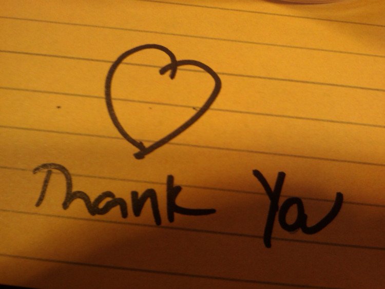 Thank You Note - Image