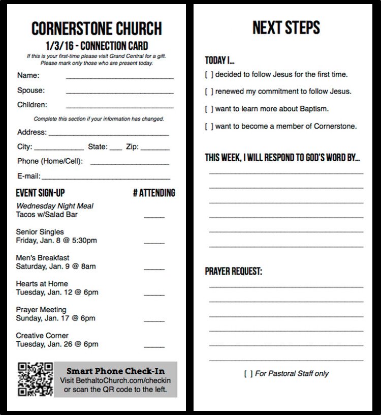 Free Church Publication Templates