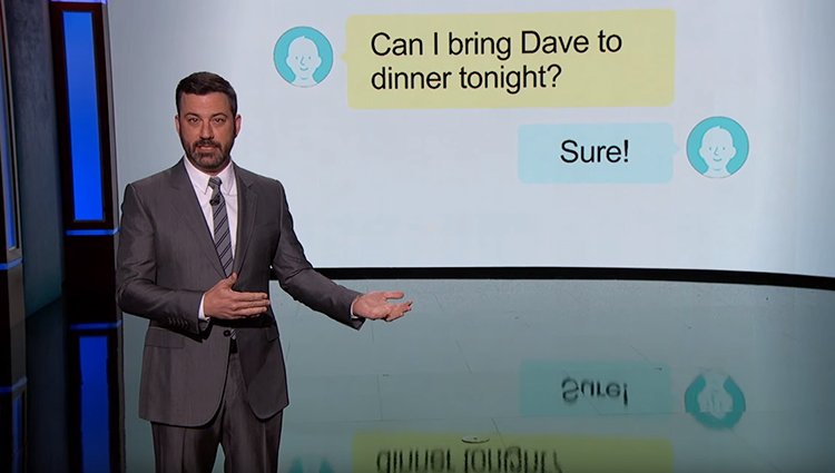 Jimmy Kimmel Explains Passive Aggressive Texts [Video]