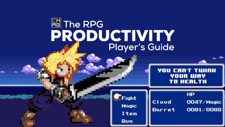 The RPG Productivity Player’s Guide: You Can’t Twink your Way to Health
