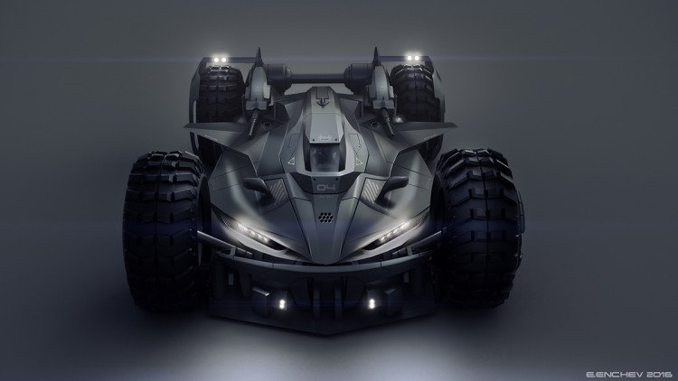 Awesome Batmobile Concept Design