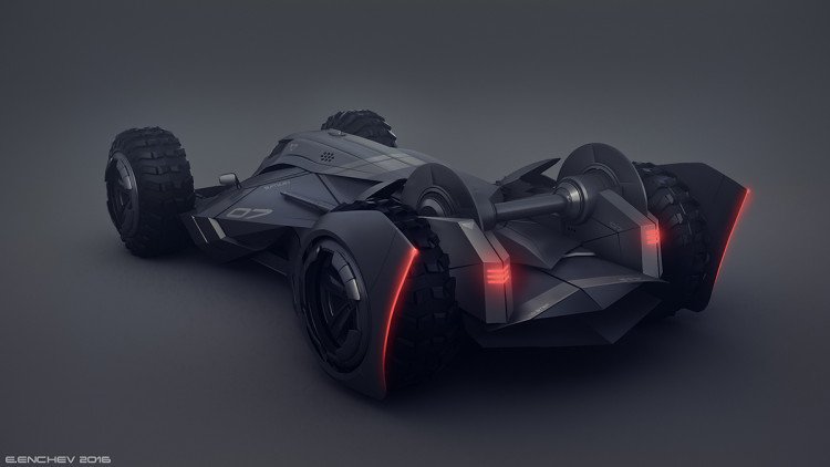 Awesome Batmobile Concept Design