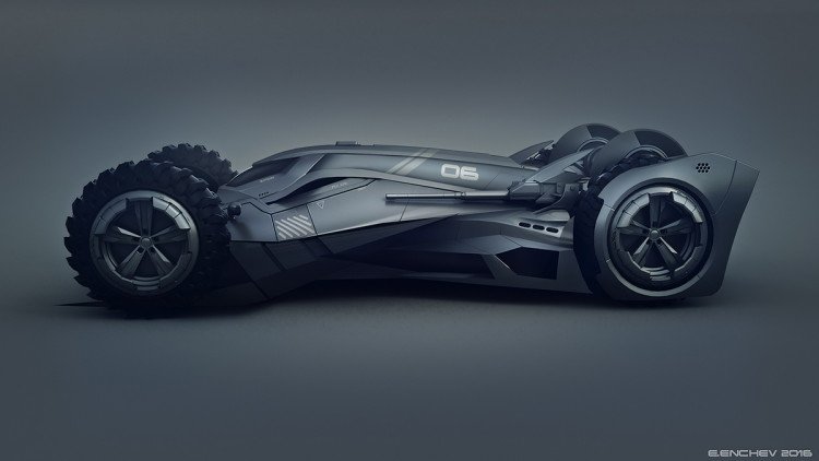 Awesome Batmobile Concept Design