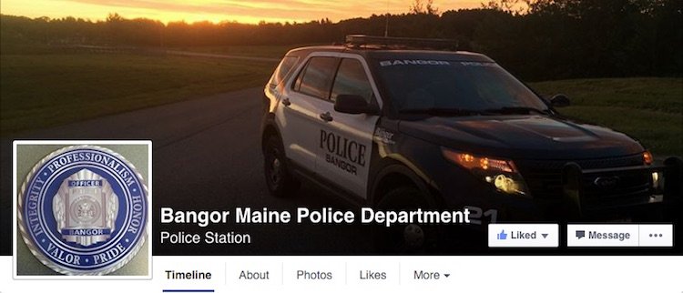 Facebook Done Right: The Bangor Police Department