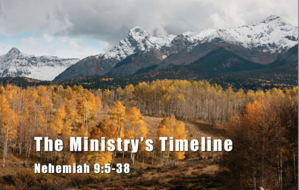 Rebuilding 15: The Ministry’s Timeline [Devotional]