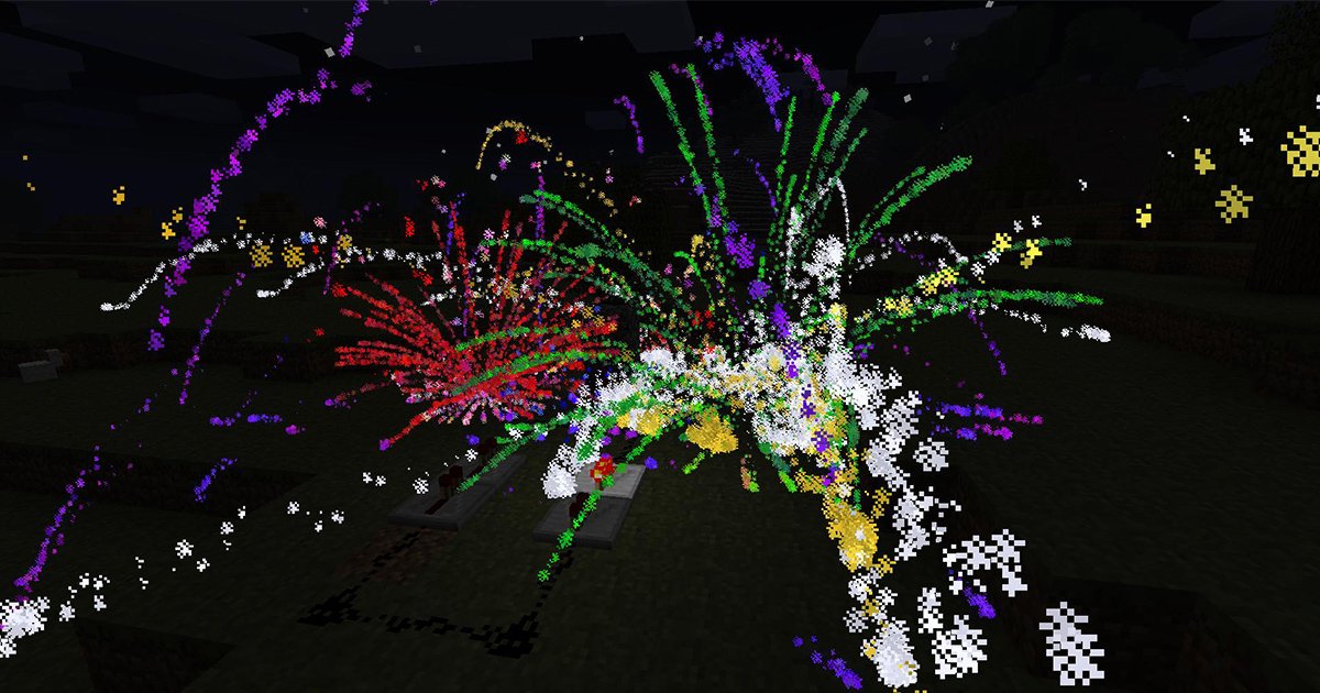 #EPIC Minecraft Fireworks!