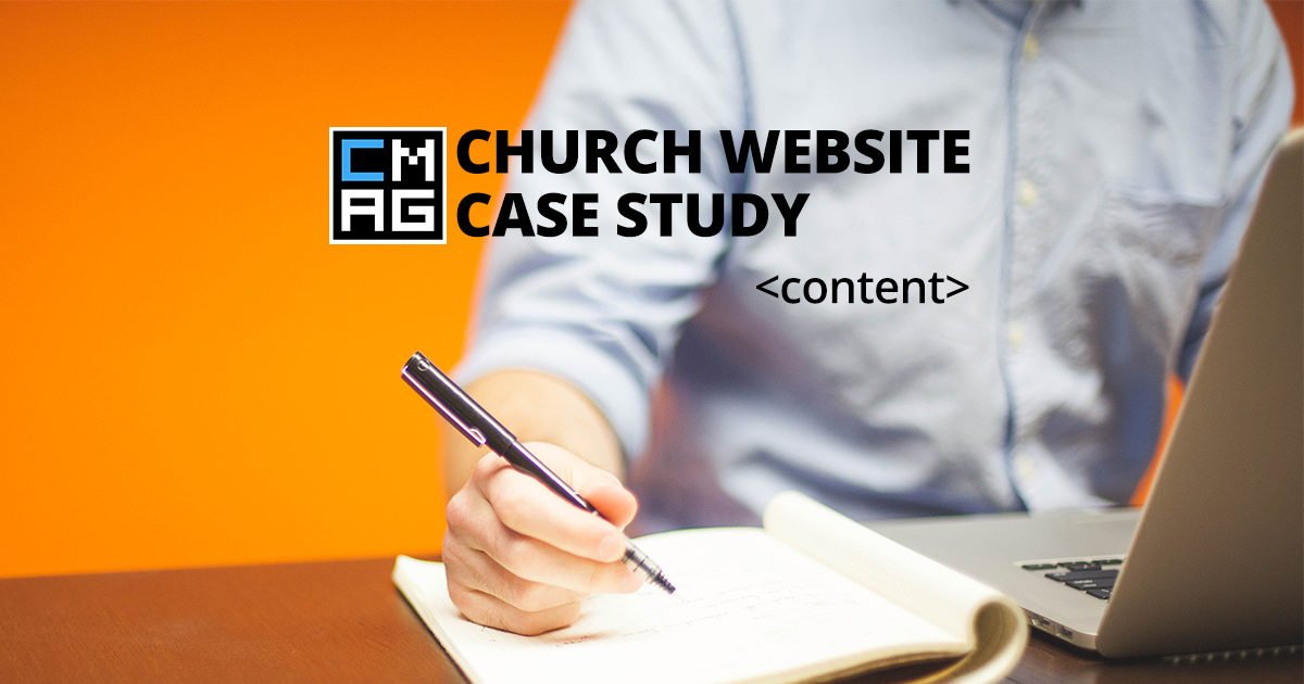 Church Website Series: Getting Content