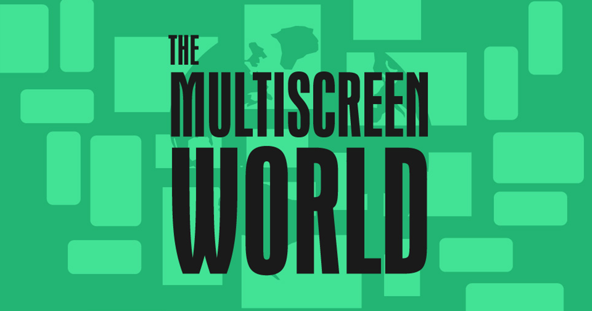 The Multiscreen World [Infographic]