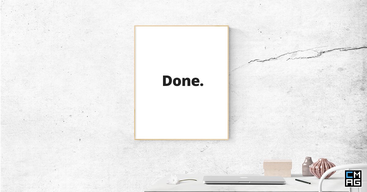 The Power of the “Done” List