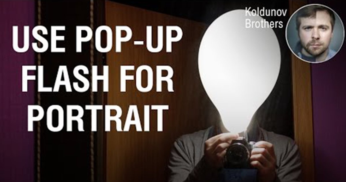 Use A Balloon to Improve Your Pop Up Flash [Video]