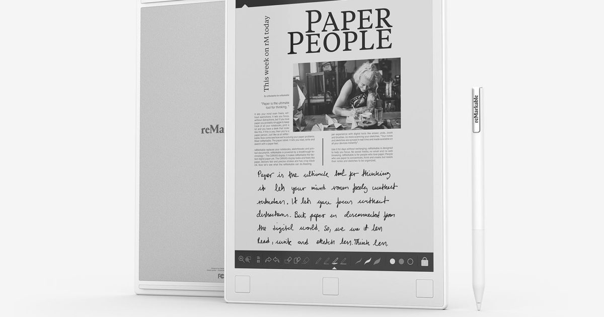 reMarkable: The Tablet Every Reader Dreams About