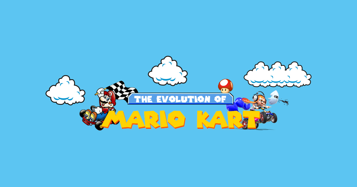 The Evolution of Mario Kart [Infographic]