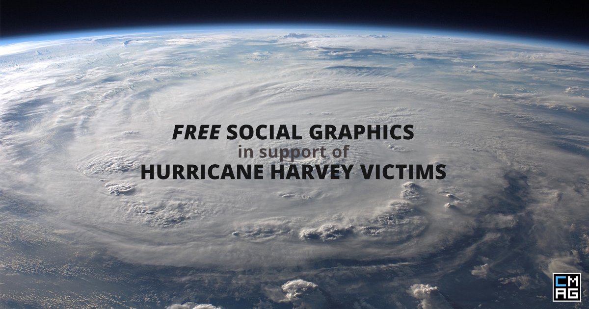 Free Social Graphics in Support of Hurricane Harvey Victims