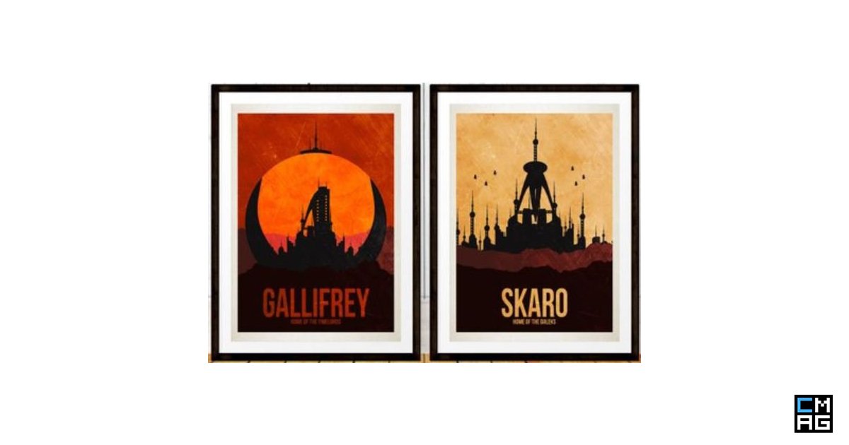 Doctor Who Posters: Gallifrey and Skaro [Images]