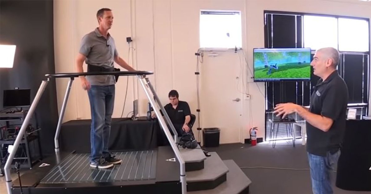 Infinadeck – A VR Treadmill [Video]