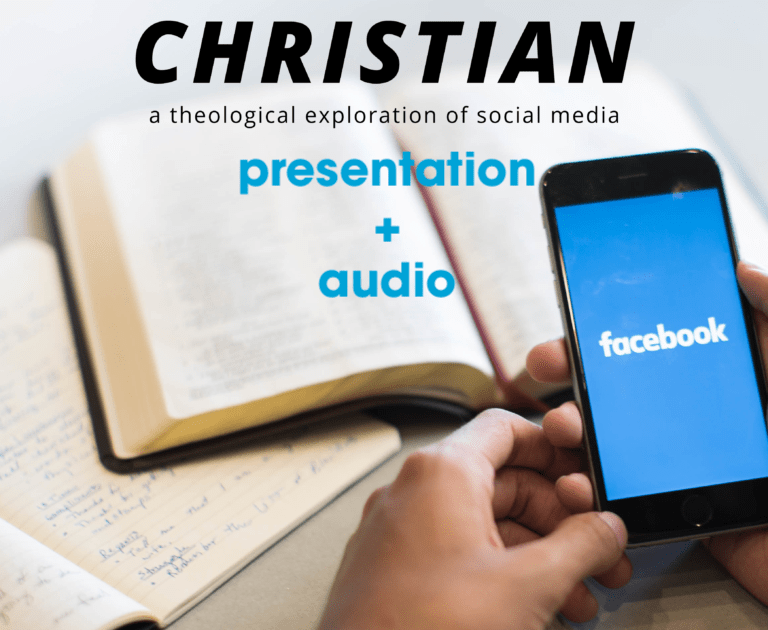 The Social Christian Presentation With Audio