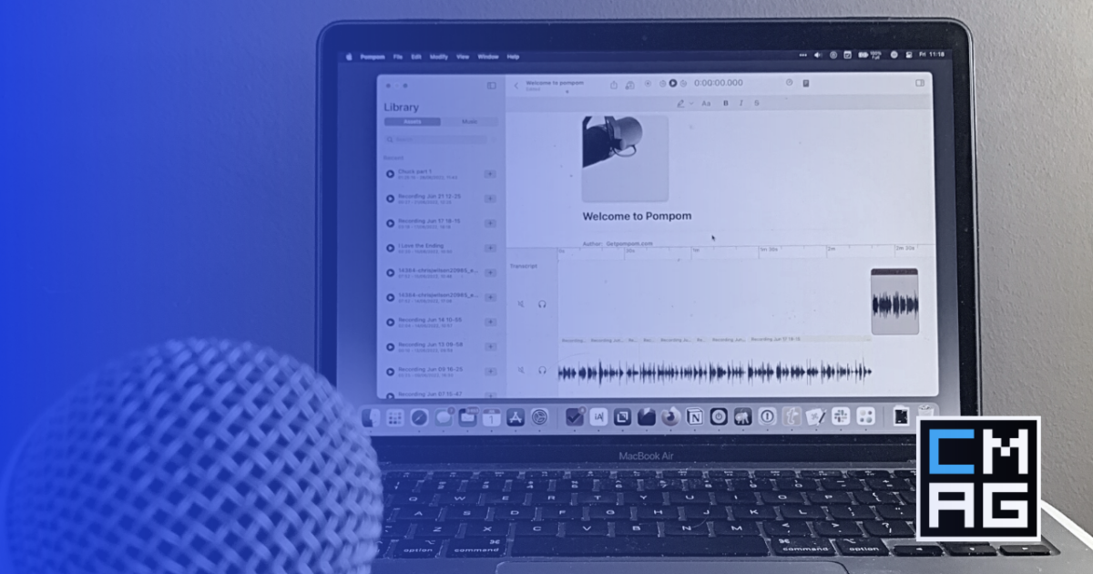 Speed Up Editing Sermon Audio & Generate Transcripts In a Flash With Pompom.